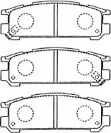 Комплект тормозных колодок AISIN F2N012